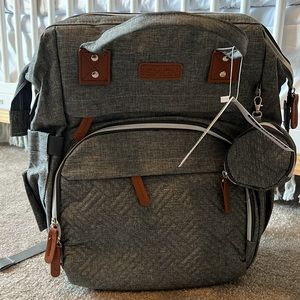 NWT Diaper bag with changing pad